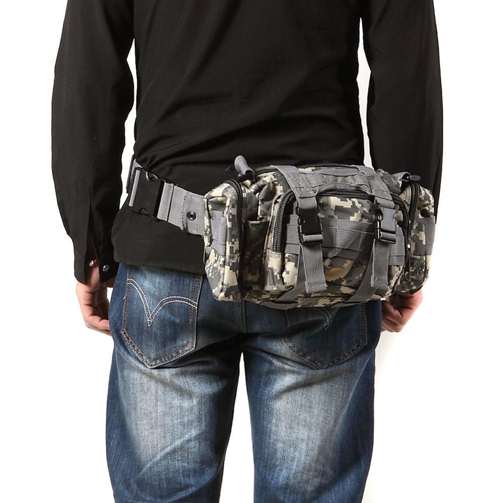Tactical Waist Fanny Pack for Men Military Waterproof Cross-body Shoulder Sling image 13