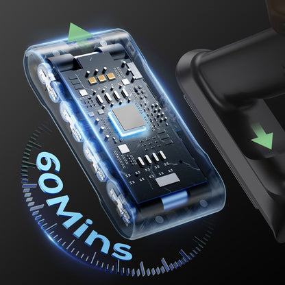 Wireless Vacuum Cleaner 550W 45KPA Strong Suction Portable Dust Cleaning Machin