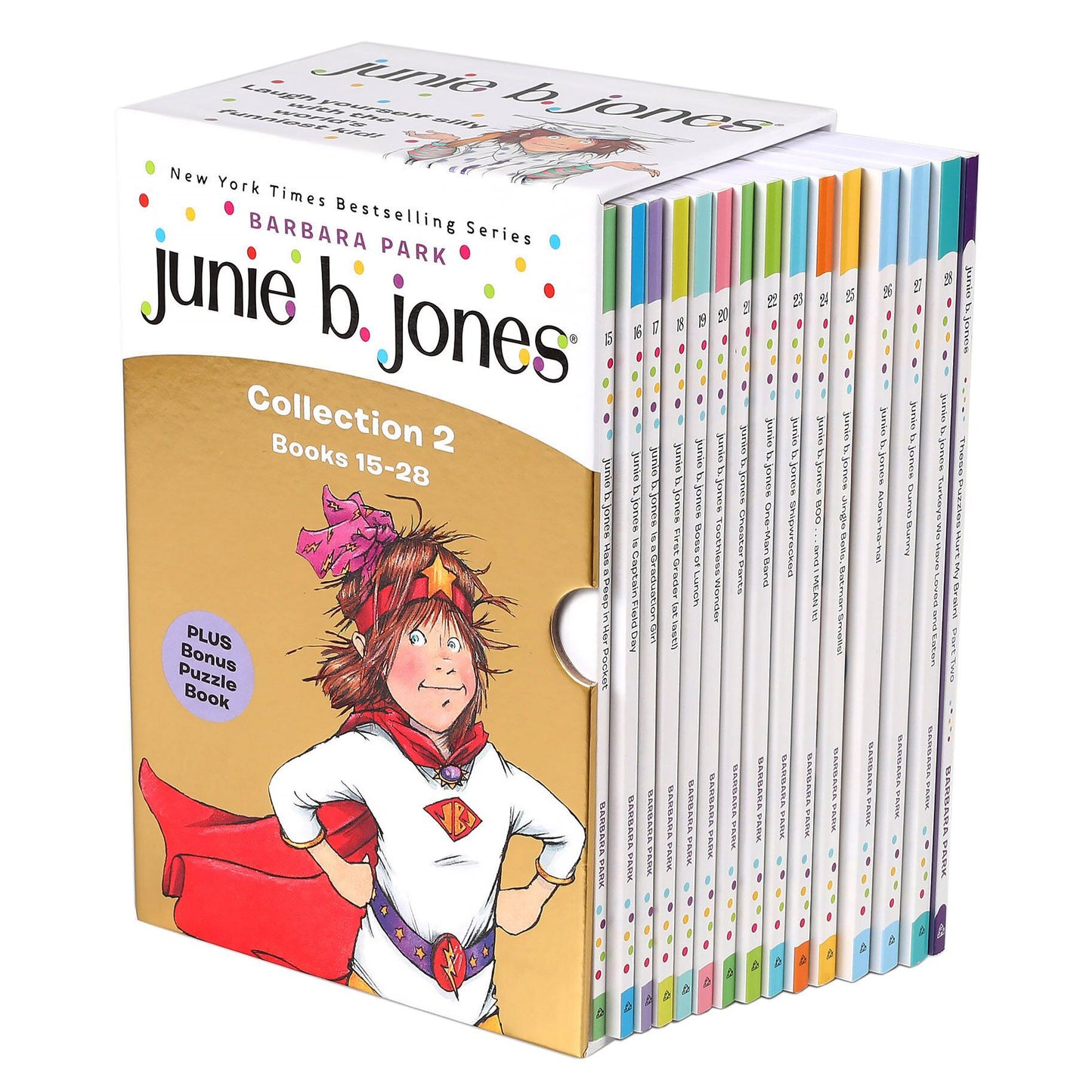 Junie B. Jones Collection 2: 15-28 Book Box Set by Barbara Park image 0
