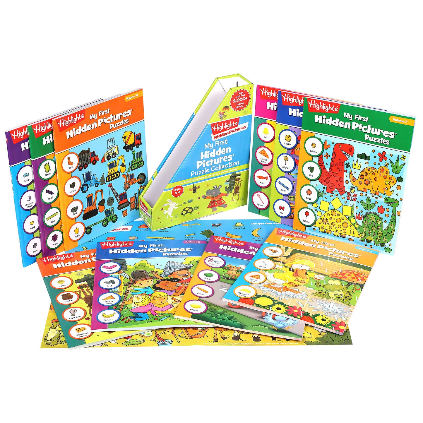 Highlights: My First Hidden Pictures 10-Book Wedge image 1