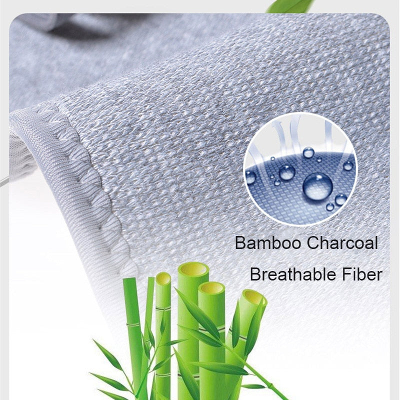 Tom's Hug Brand Bamboo Charcoal Back Support Shoulder Guard Brace Retaining Str image 2