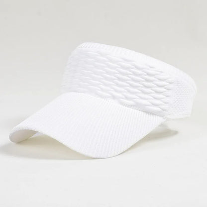 New Women Anti-UV Sun Hats Breathable Adjustable Empty Top Visor Caps for Men T image 4