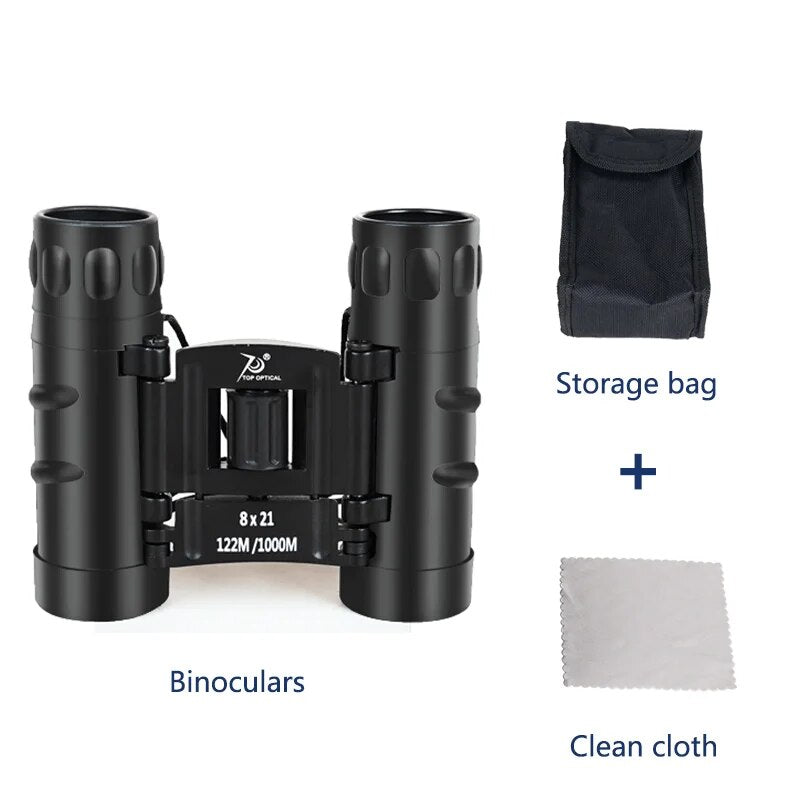 Binocular12x32TOPOPTICAL Professional Remote Folding Mini Telescope BAK4 Optics image 2
