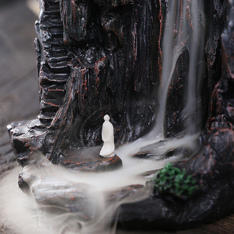Zen Alpine Flowing Water Backflow Incense Burner Home Decoration Creative Ornam image 8
