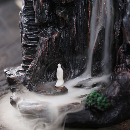 Zen Alpine Flowing Water Backflow Incense Burner Home Decoration Creative Ornam image 8