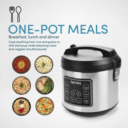 20-Cup Programmable Rice & Grain Cooker and Multi-Cooker image 2