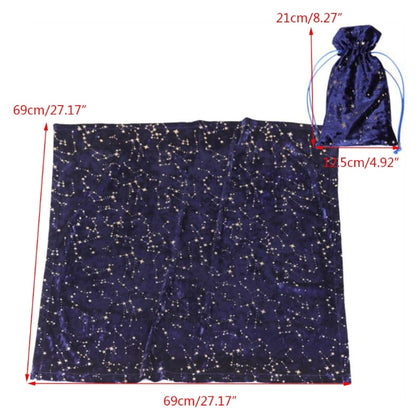 The Velvet Divination Tablecloth with Bag Nordic Metaphysical Altar Cloth Cards image 12