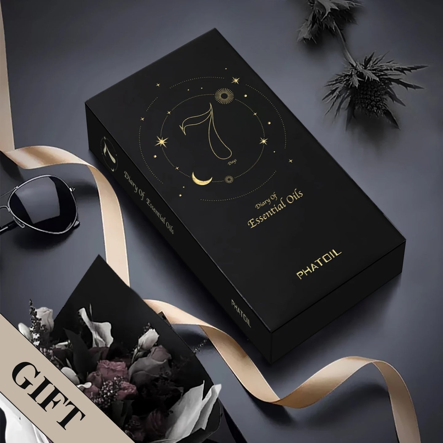 9pcs 10ml Diffuser Aroma Oil Pure Natural Essential Oils Gift Set Kit Rose Lave image 7