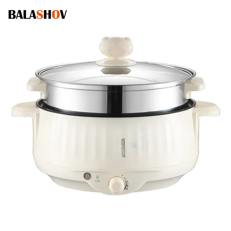 Multi Cookers Single/Double Layer Electric Pot 1.7L 1-2 People Householdold Non-St
