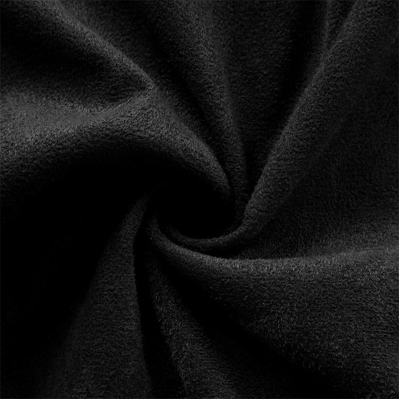 Men s Vintage Denim Jacket with Faux Fur Collar Distressed Ripped Long Sleeve C image 7