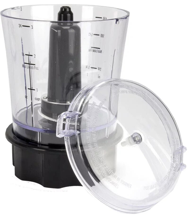 Multi-Function Blender with Mess Free 40 oz. Glass Jar and 3-Cup Chopper, 700 W image 2