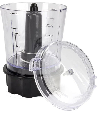 Multi-Function Blender with Mess Free 40 oz. Glass Jar and 3-Cup Chopper, 700 W image 2