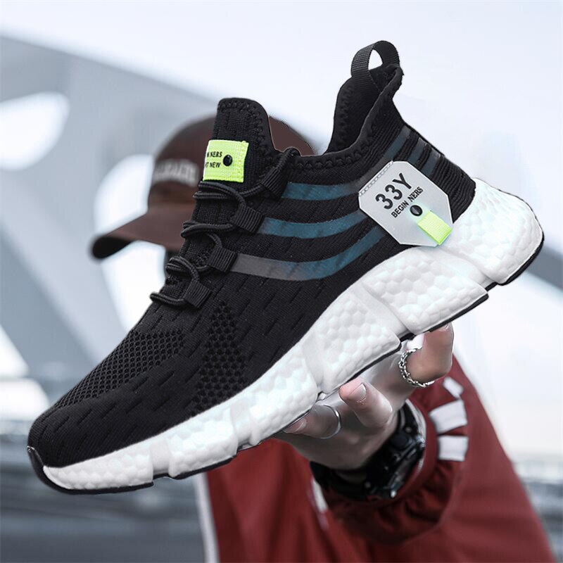 Men Shoes Breathable Classic Running Sneakers For Man Outdoor Light Comfortable image 5