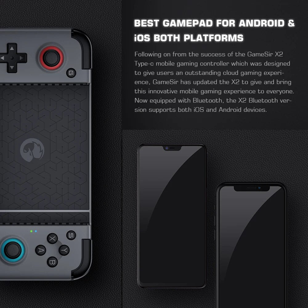 GameSir X2 Bluetooth Gamepad Mobile Gaming Controller for Android iPhone Cloud image 5