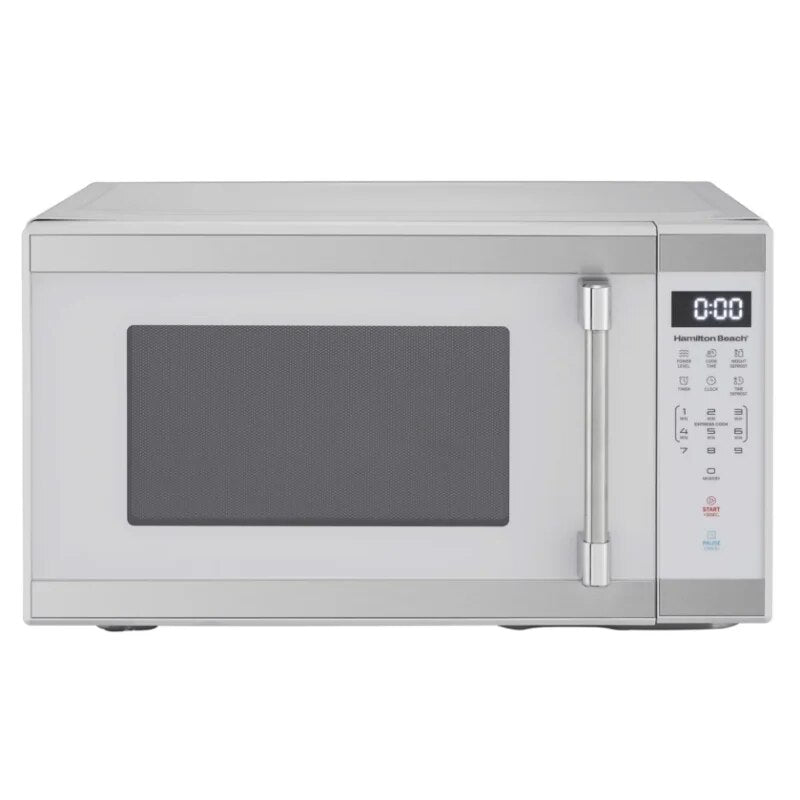 ZAOXI 1.1 Cu. Ft. Countertop Microwave Oven, 1000 Watts, Black Stainless Steel image 5