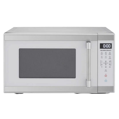 USA Essentials 1.1 Cu. Ft. Countertop Microwave Oven, 1000 Watts, Black Stainless Steel image 5