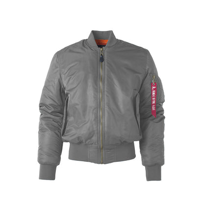 Military tactical Male Army MA-1 Flight Bomber Jacket Baseball Varsity College  image 6