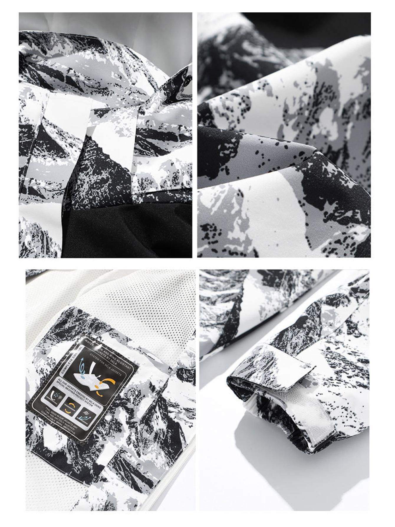 New Men's Hooded Jacket Lightweight Breathable Windproof Waterproof Outdoor Coa image 6