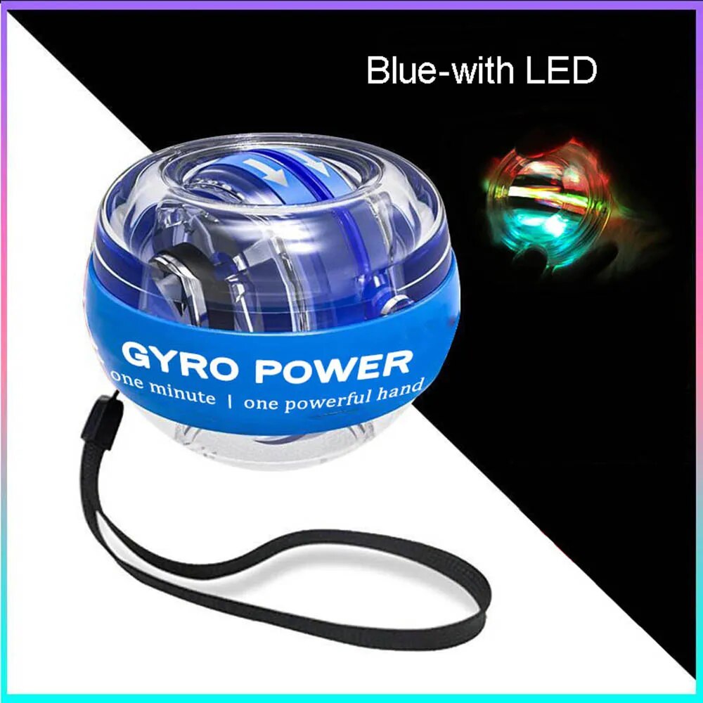 LED Gyroscopic Powerball Autostart Range Gyro Power Wrist Ball Arm Hand Muscle image 1