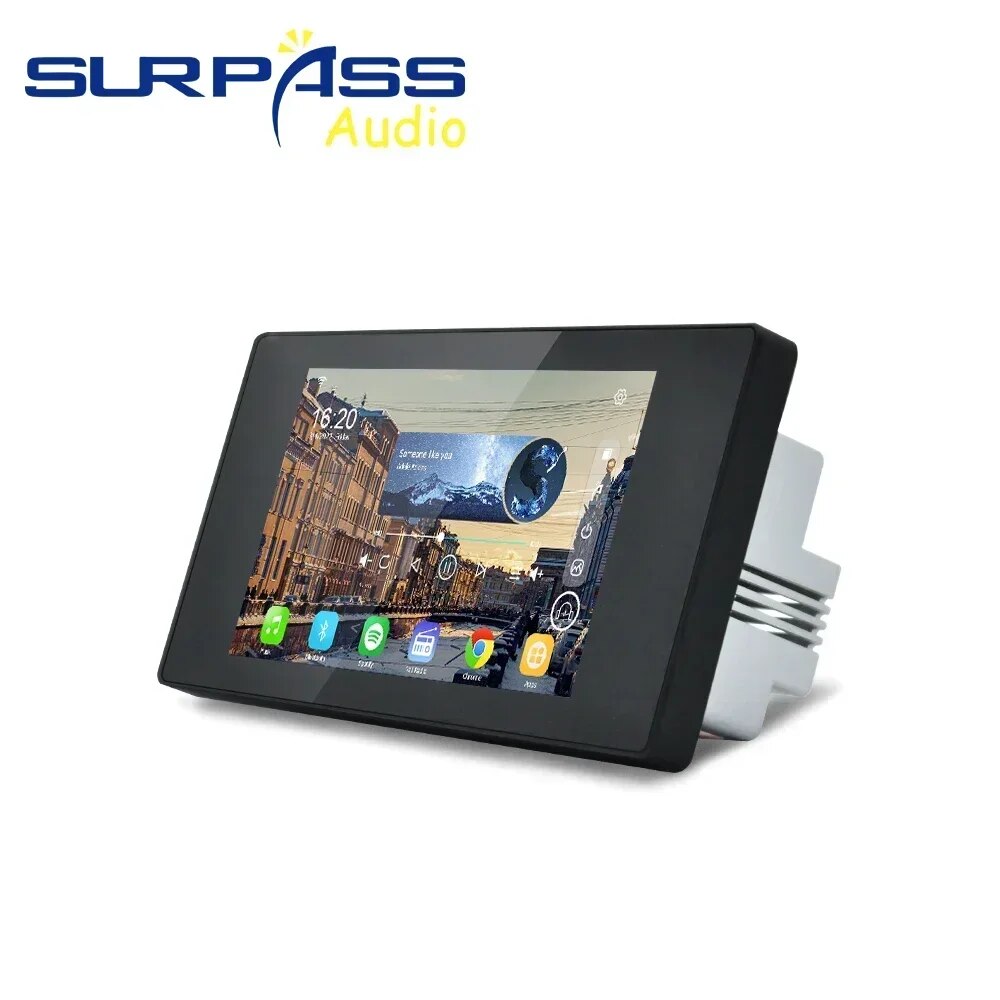 Smart Home Control Panel Android 8.1 System WiFi BT Wall Amplifier 60W with RS4 image 2