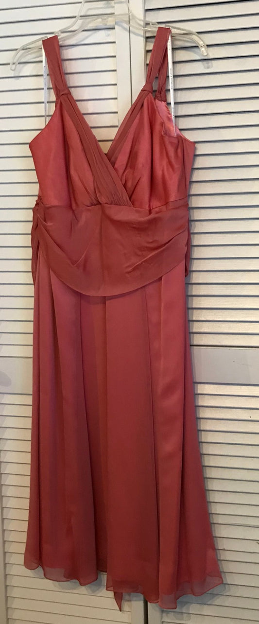 Watters & Watters Women Dress Dress Suit Satin Black Binding Blue Size 24 image 0