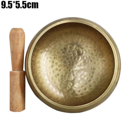 Tibetan Bowl Sing Bowl Nepalese Buddhist Tibetan Chanting Yoga Meditation Bowl image 2