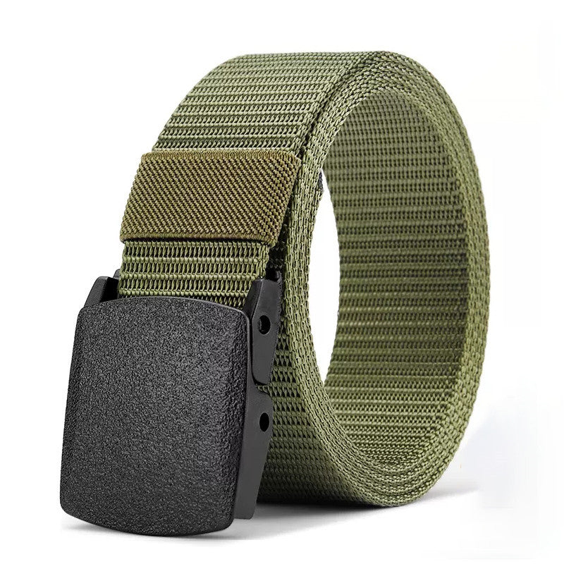 Military Automatic Buckle Nylon Belt Outdoor Hunting Multifunctional Tactical C image 1