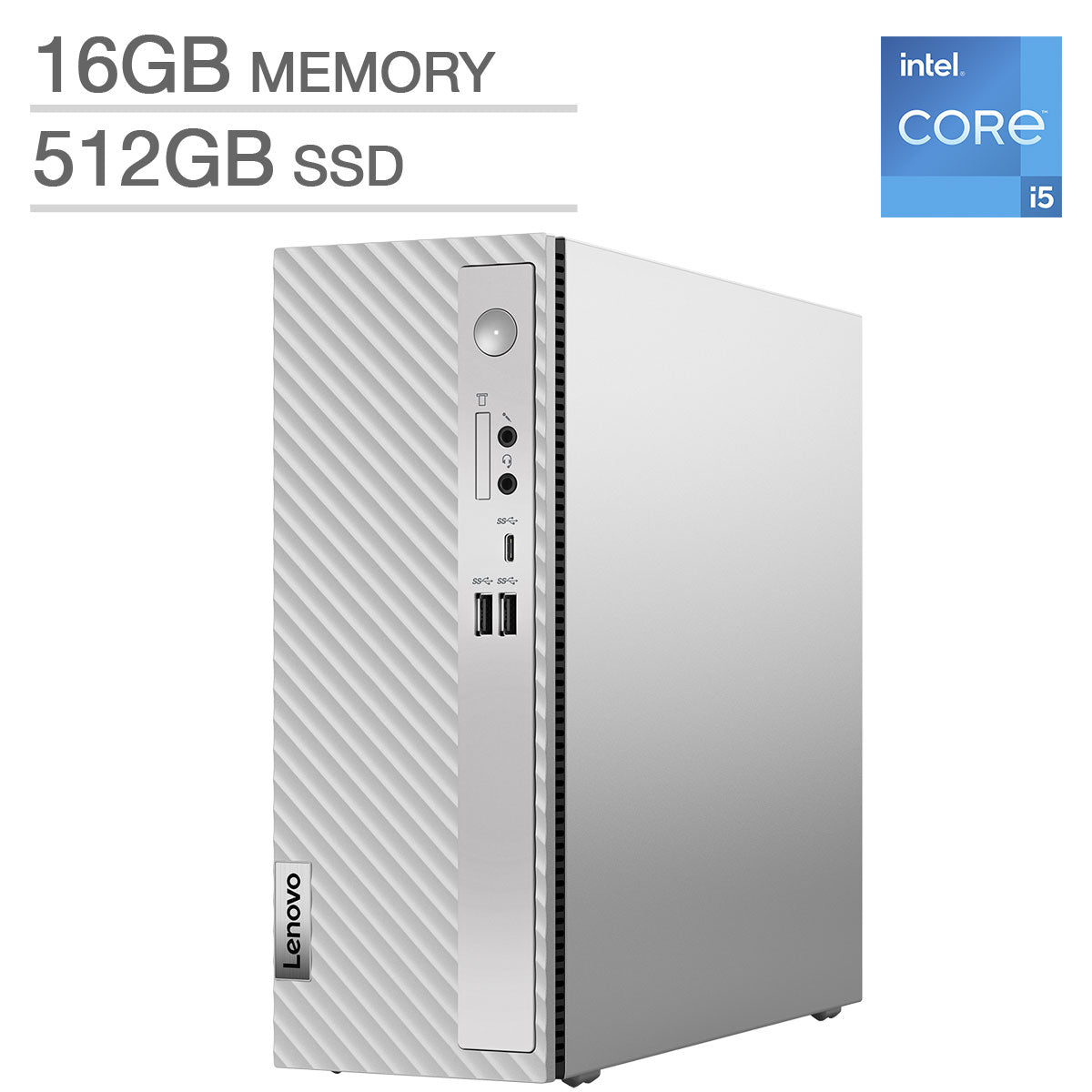 Lenovo IdeaCentre 3 Desktop - 12th Gen Intel Core i5-12400 - Windows 11 image 0