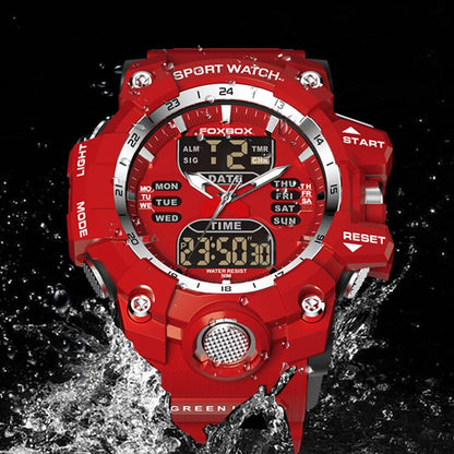 New Men Watch Dual Time LED Digital Watch for Men Waterproof Chronograph Quartz image 5