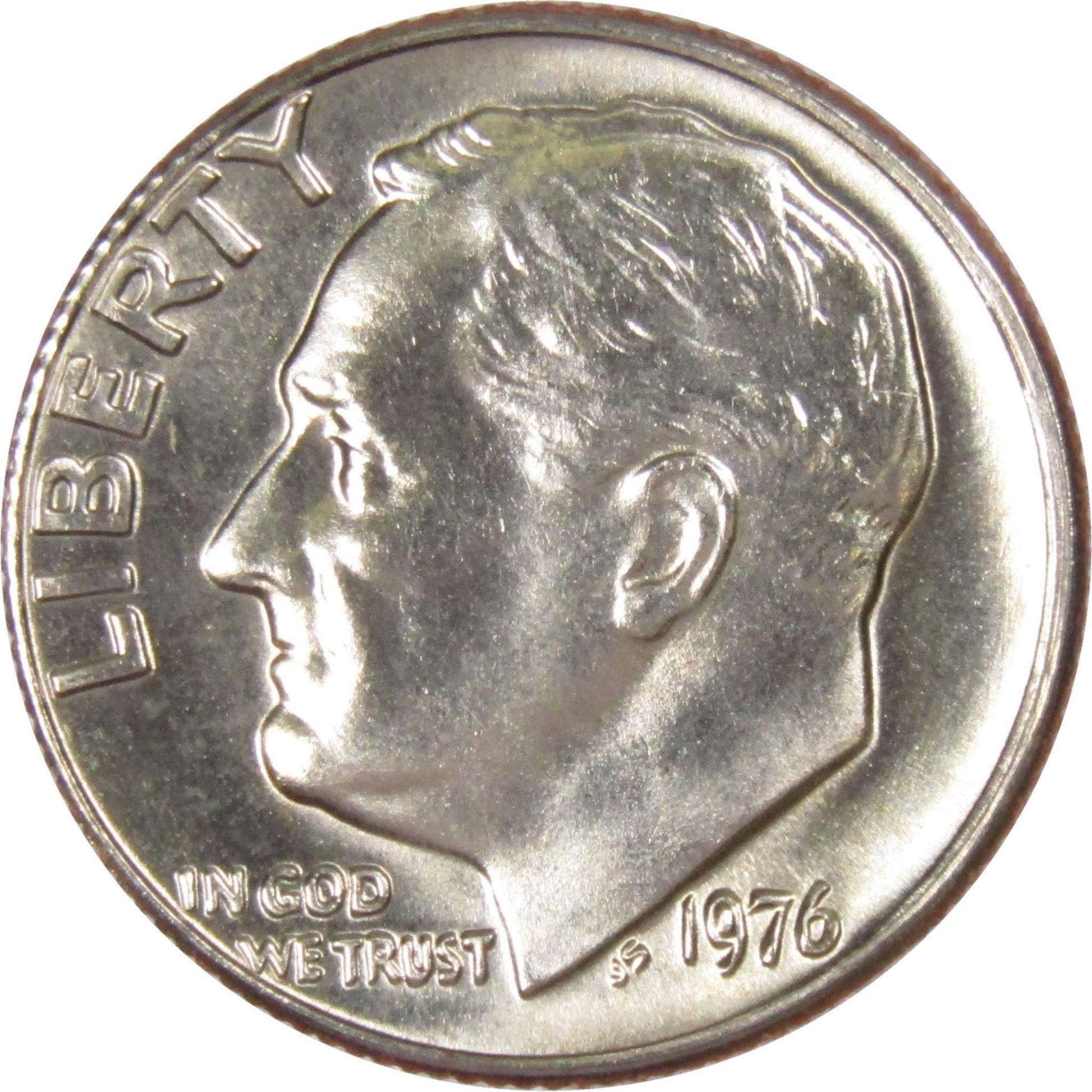 1976 Roosevelt Dime BU Uncirculated Mint State 10c US Coin Collectible image 0