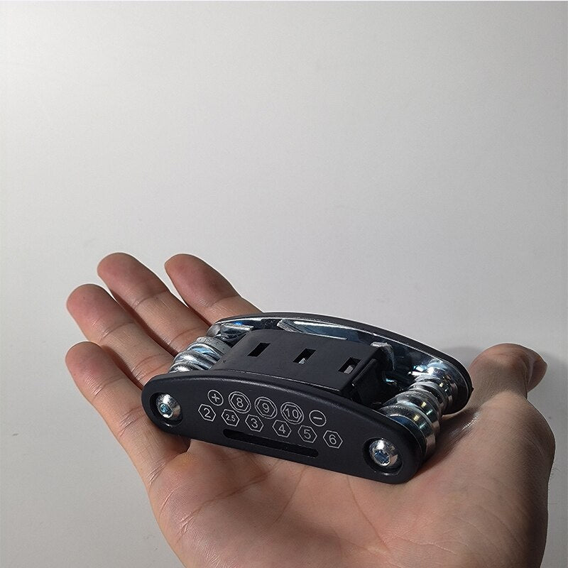 16 in 1 Mountain Bike Portable Socket Multipurpose Wrench Bicycle Multi Tool Sc image 5