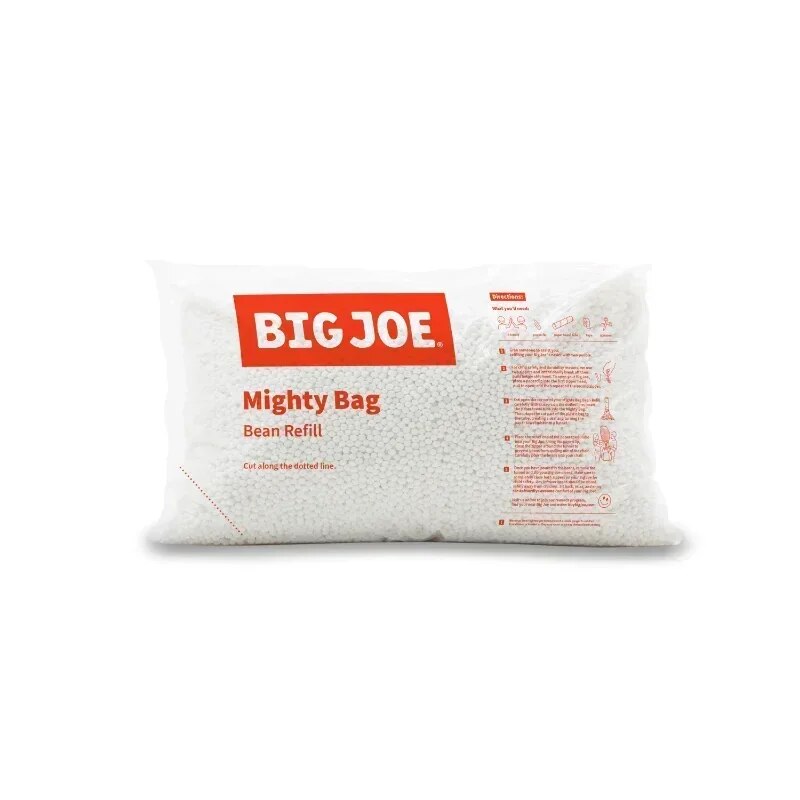 Popped Polystyrene Bean Bag Refill, 3.5 Cubic Feet, 2 pack image 3