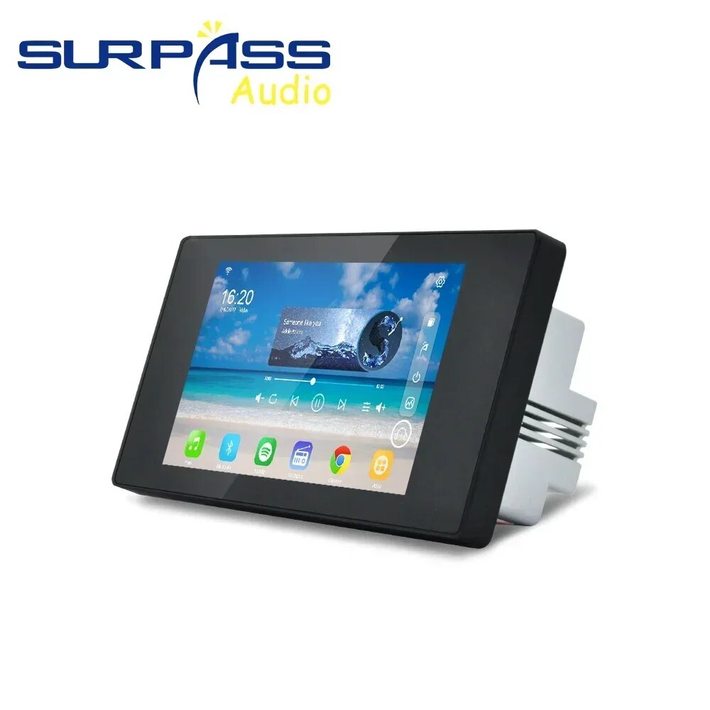Smart Home Control Panel Android 8.1 System WiFi BT Wall Amplifier 60W with RS4 image 9