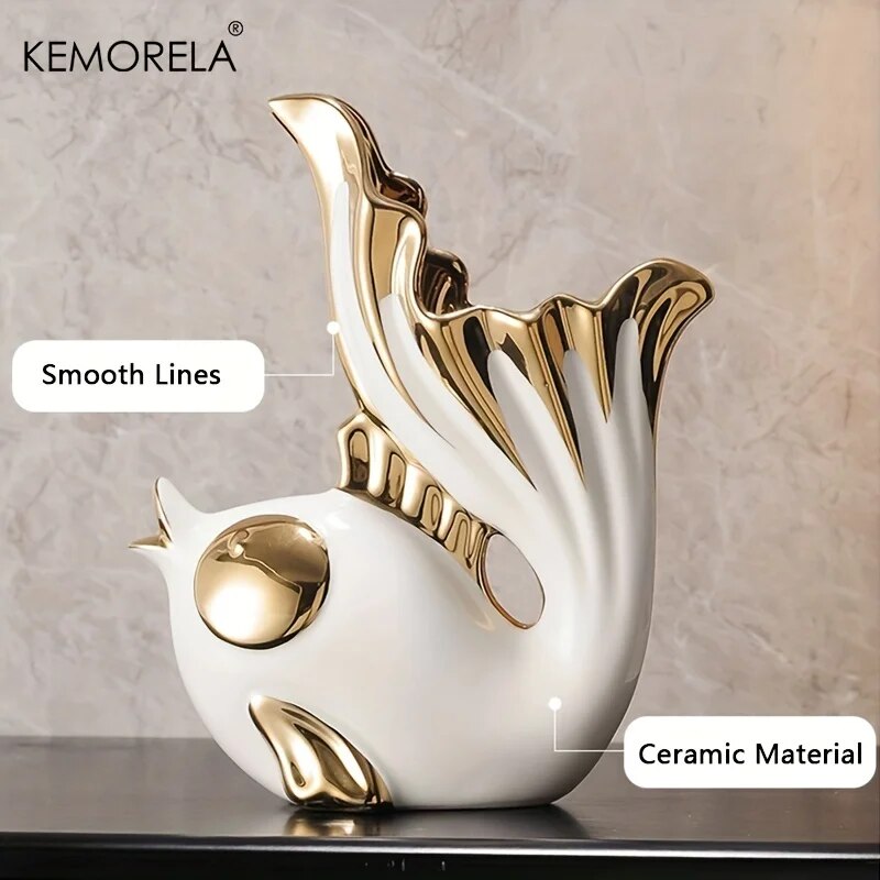 Ceramics Statue Exquisite Home Decor Modern Abstract Art Statue Ornaments Sculp image 9