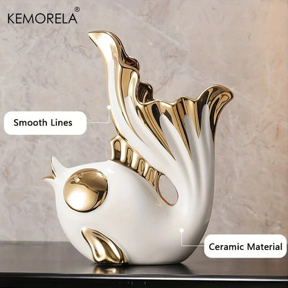 Ceramics Statue Exquisite Home Decor Modern Abstract Art Statue Ornaments Sculp image 9