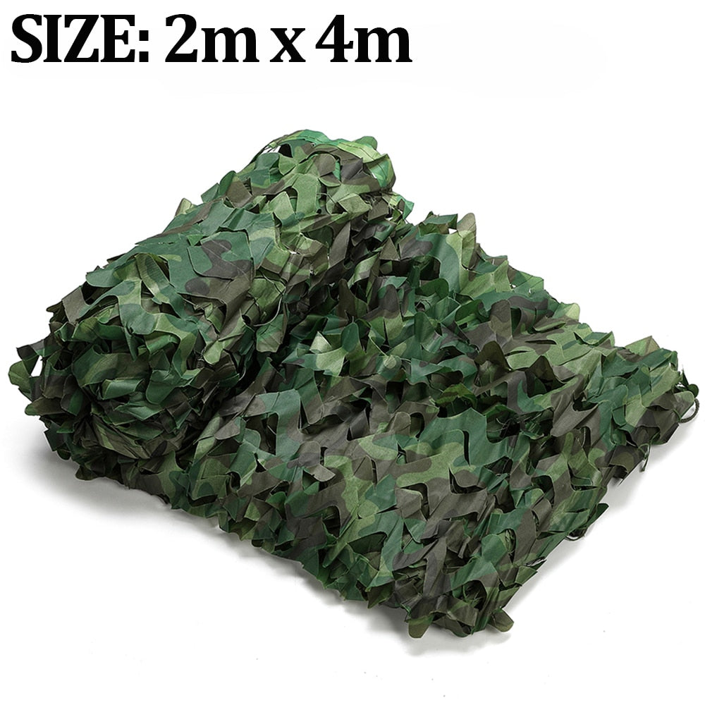 Camouflage Nets Military Army Training Tent Shade Outdoor Camping Hunting Shelt image 1
