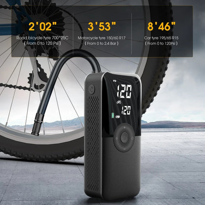Wireless Tire Air Injector 12V Automobile Automatic Pump Portable Electric Air image 4