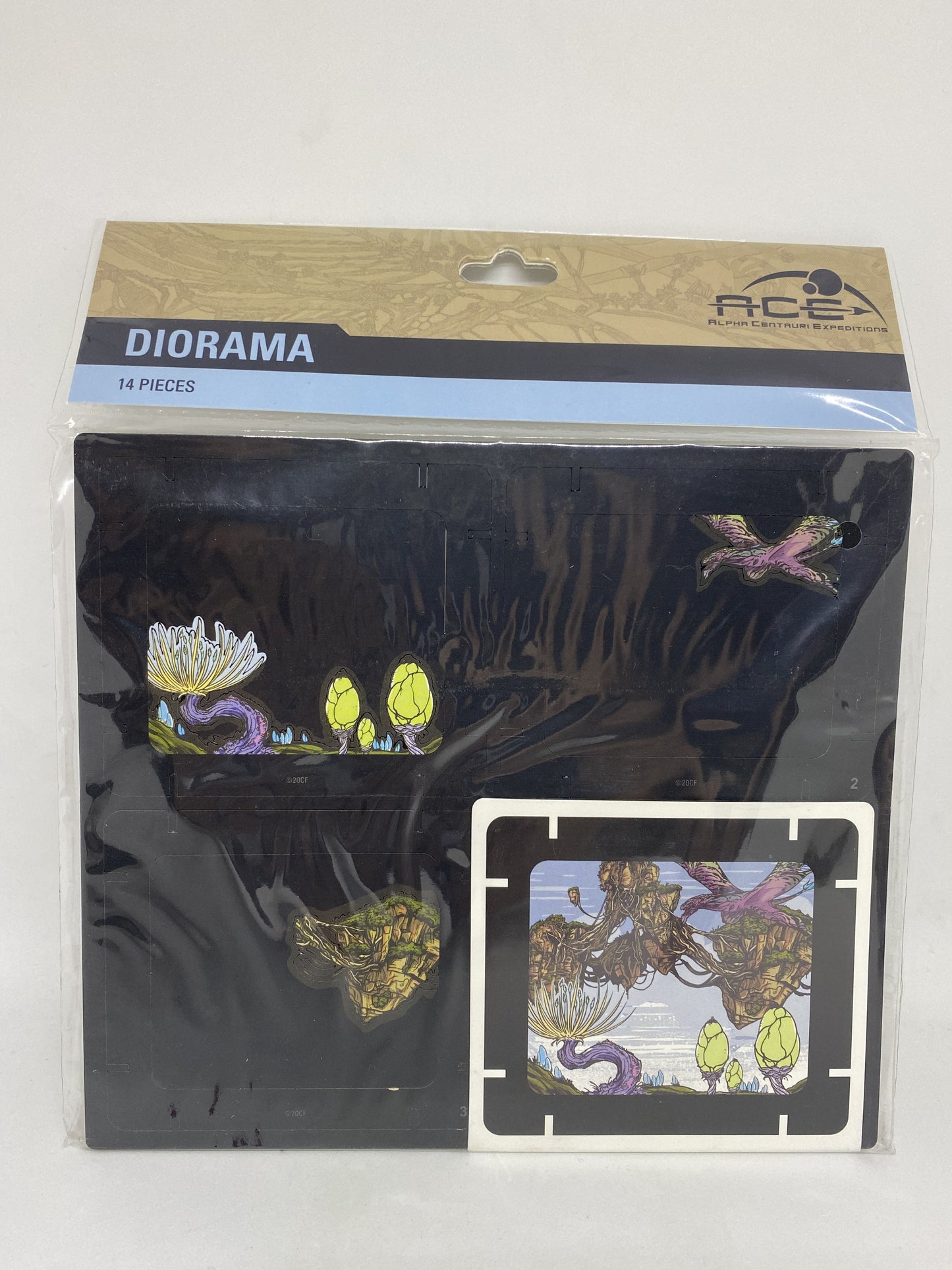 Disney Parks Pandora World of Avatar Paper 3D Diorama Set New Sealed image 0