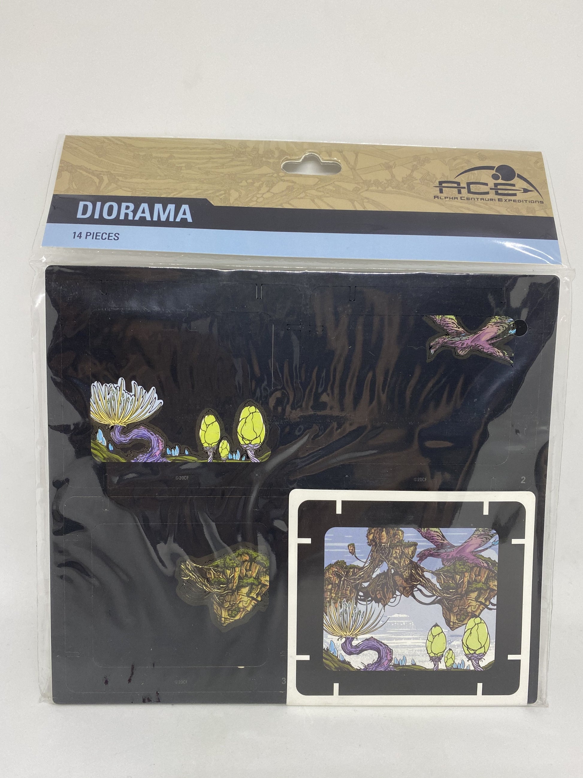 Disney Parks Pandora World of Avatar Paper 3D Diorama Set New Sealed image 0