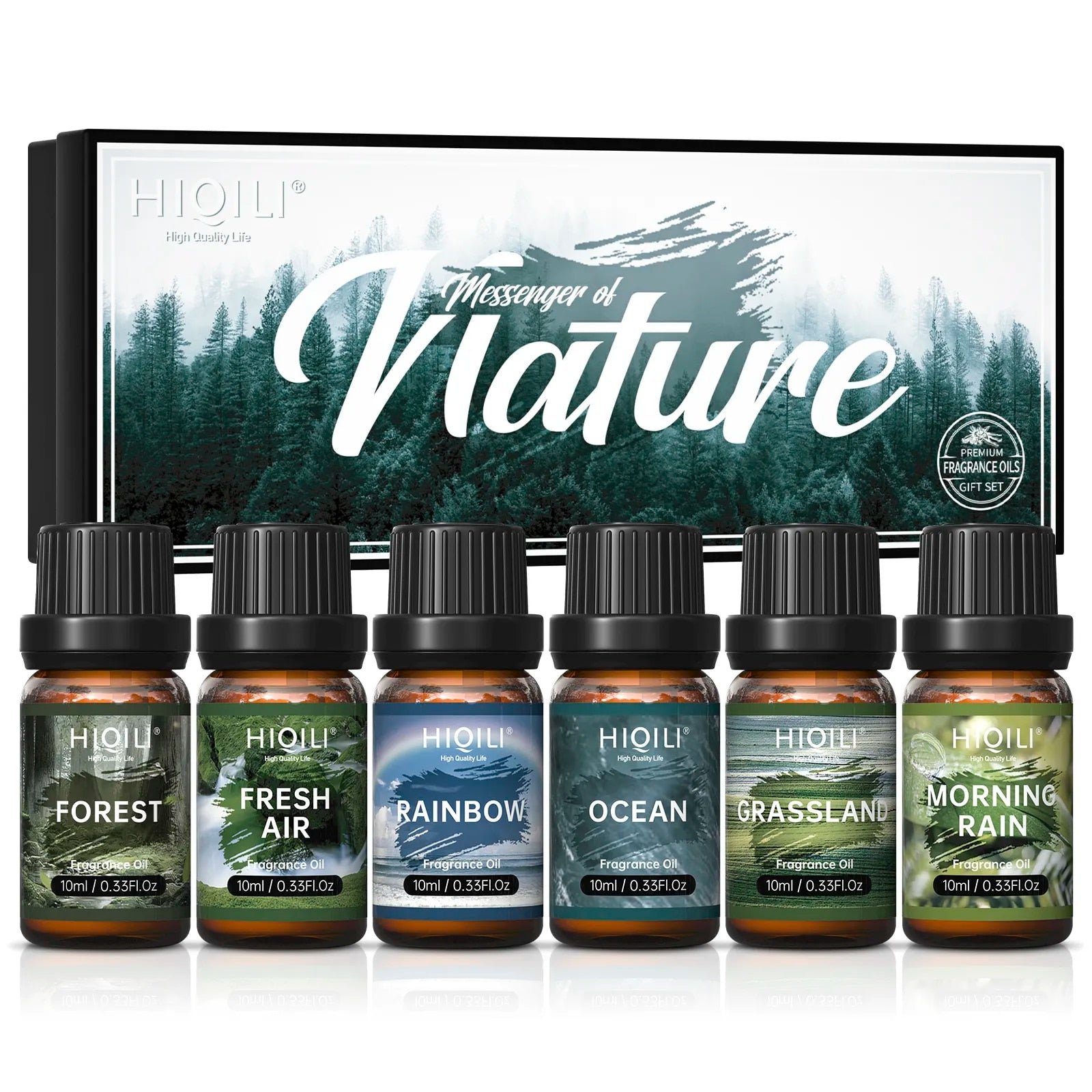 USA Essentials Fragrance Oils Set-Nature Theme | TOP 6 Gift Set Use For Aromatherapy,Di image 1