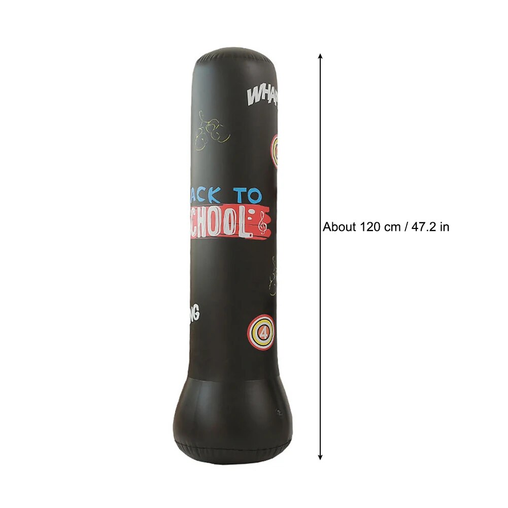 1.2/1.6M Inflatable Boxing Punching Bag for Adult Children Boxing Equipment San image 4