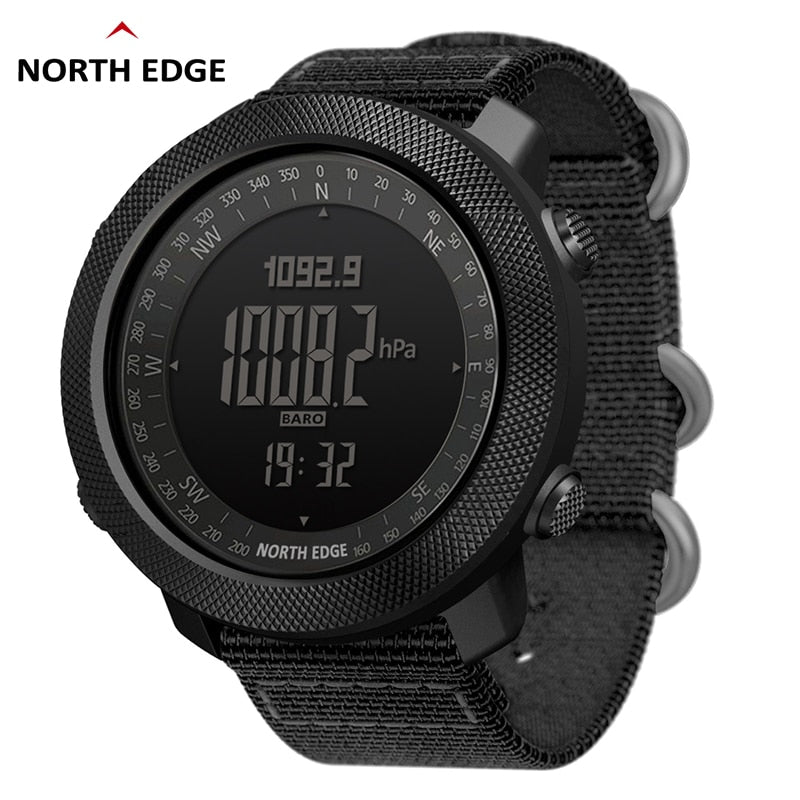 NORTH EDGE Men's sport Digital watch Running Swimming Military Army watches Alt image 0