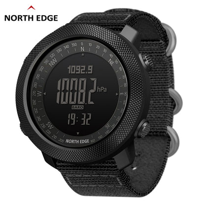 NORTH EDGE Men's sport Digital watch Running Swimming Military Army watches Alt image 0
