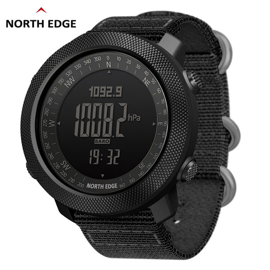 NORTH EDGE Men's sport Digital watch Running Swimming Military Army watches Alt image 0