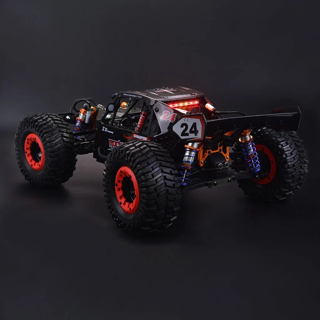 80km/h ZD Racing DBX 10 1/10 4WD RC Car 2.4G Remote Control Car Brushless Motor image 9