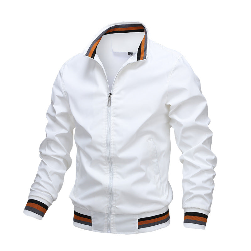 Fashion Men's Windbreak Bomber Jacket Spring Summer Man Casual Outdoors Portswe image 2