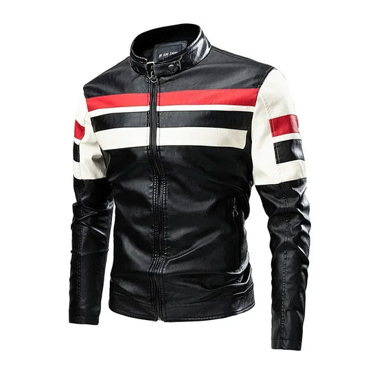 2024 Spring Men Zipper Jacket High Quality Male Jacket Multi Pocket Casual Moto