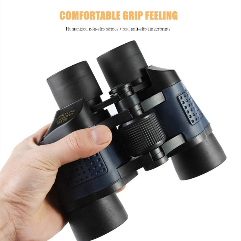 60x60 High Power Binoculars With Coordinates BAK4 Portable Telescope LowLight N image 5