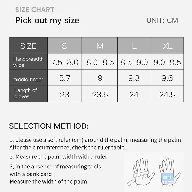 Cycling Gloves Touch Screen Motorcycle Gloves Outdoor Scooter Windproof Sports image 6