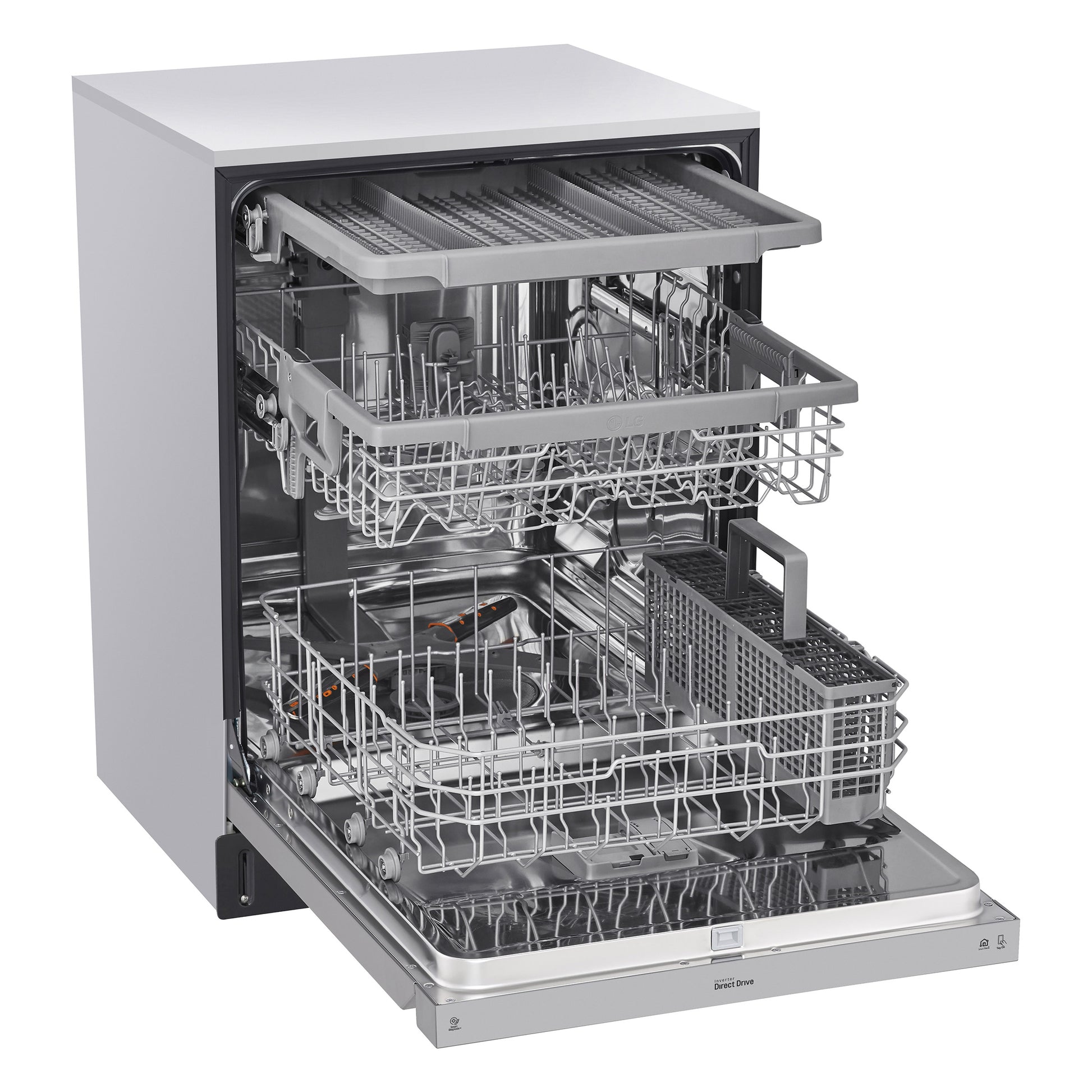 LG Front Control Dishwasher with EasyRack and LoDecibel image 2